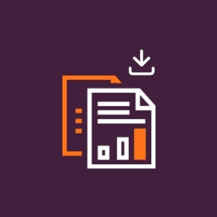 Icono de reporte de marca blanca 1